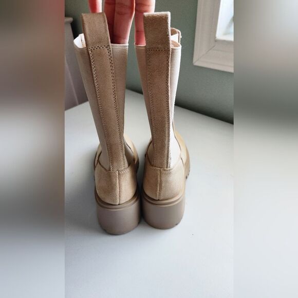 Steve Madden Hesitant Chelsea Boots Women's Size 5.5 -Sand Suede - Picture 9 of 11